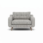 Phoebe Loveseat - Snuggler Chair Grade A Sterling Home 3 Capital Light Grey Weathered Oak