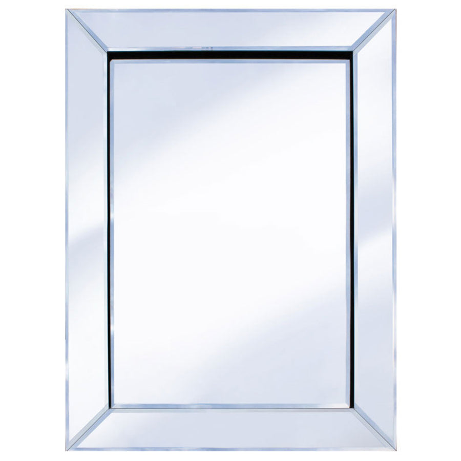 Small Square Silver Mirror - Classic Mirror 120X80 Sterling Home 1