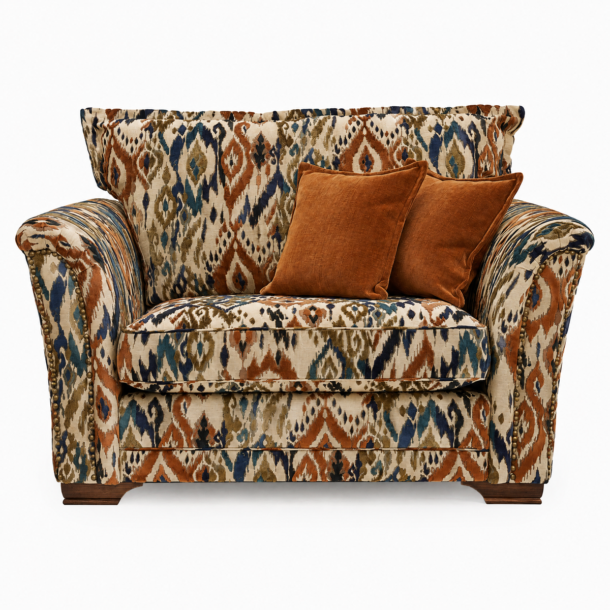 Burton Loveseat - Snuggler Grade G Loveseats Sterling Home 4 4040 : Pheasant Laverton Velvet