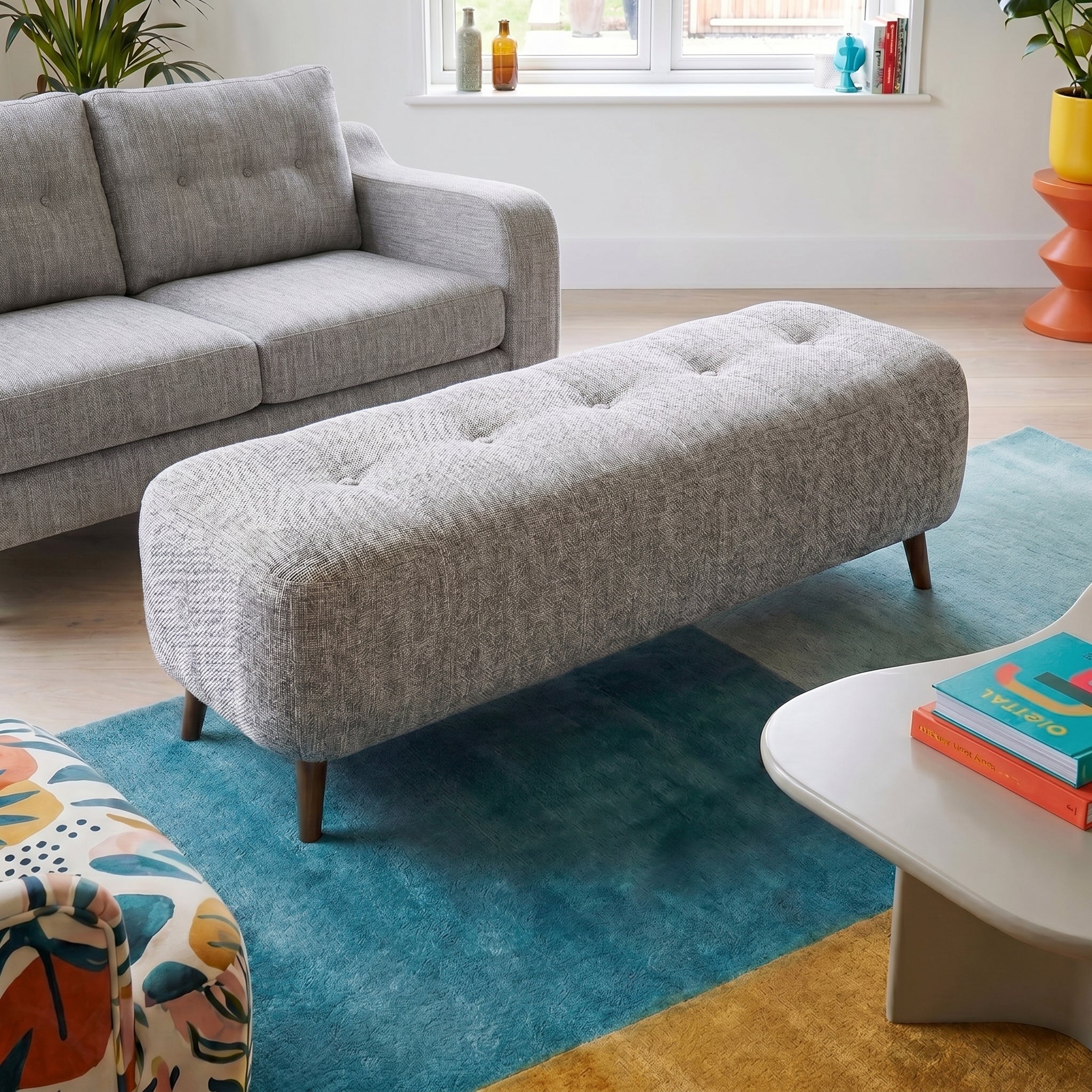 Phoebe Footstool - Medium Bench Stool Grade A