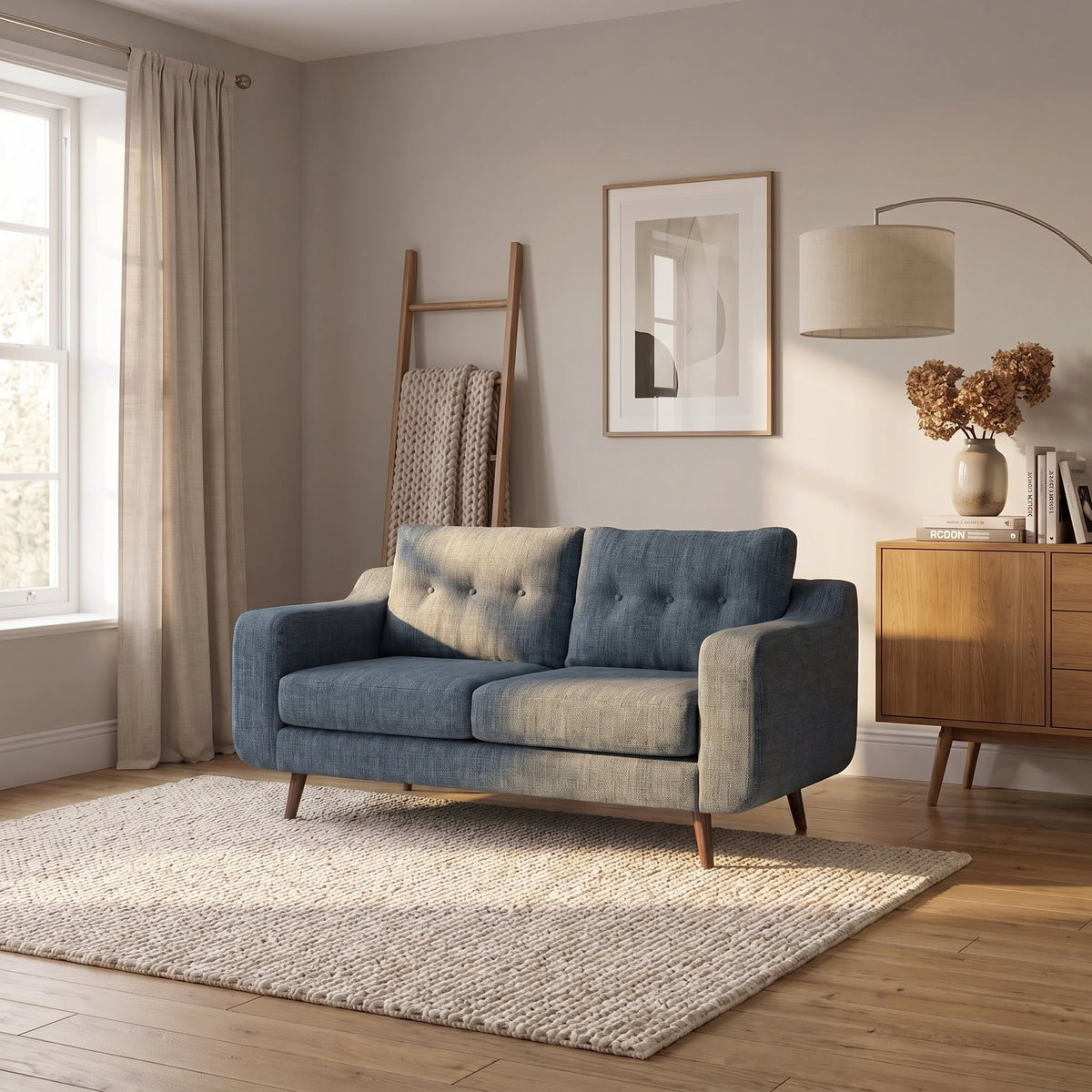 Phoebe 2 Seater Sofa - Small Sofa Standard Back Grade B 2 Seater Sofas Sterling Home 2