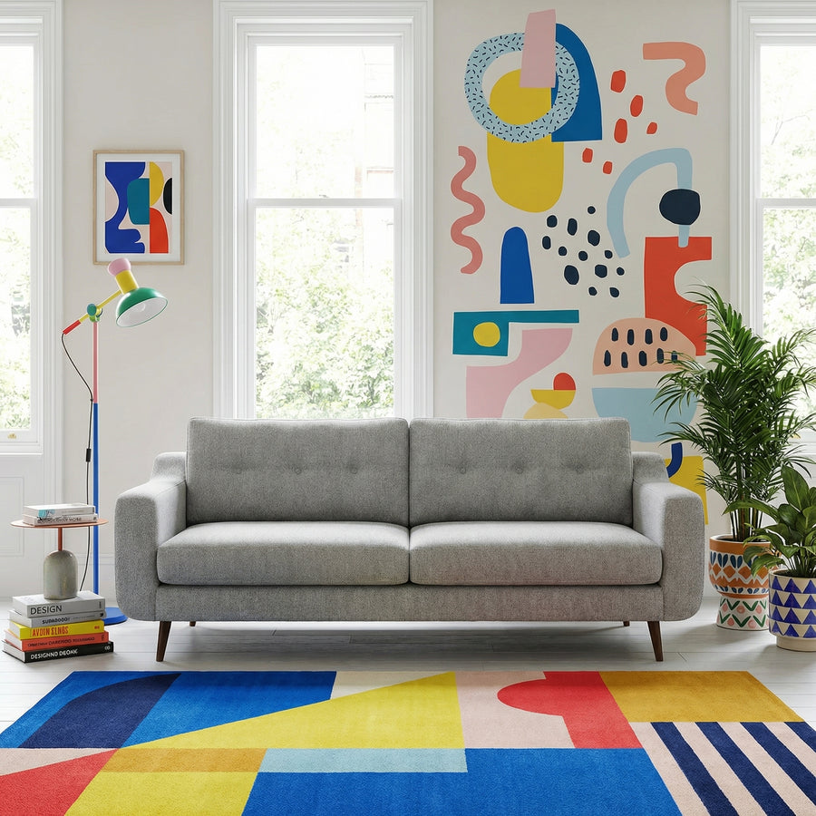 Phoebe 4 Seater Sofa - Extra Large Sofa Standard Back Grade B 4 Seater Sofas Sterling Home 2