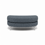 Phoebe Oval Footstool - Oval Cuddler Stool Grade A Standard Footstools Sterling Home 6