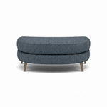 Phoebe Oval Footstool - Oval Cuddler Stool Grade A Standard Footstools Sterling Home 4