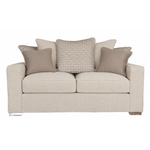 Hope 3 Seater Sofa - 3 Seater Sofa Grade B 3 Seater Sofas Sterling Home 2 Pillow Back Lassie Linen/Wisp Gold/Larry Latte