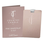 Pink Grapefruit & Lily Fragrance Card - Pink Grapefruit & Lily Fragrance Card Sterling Home 1