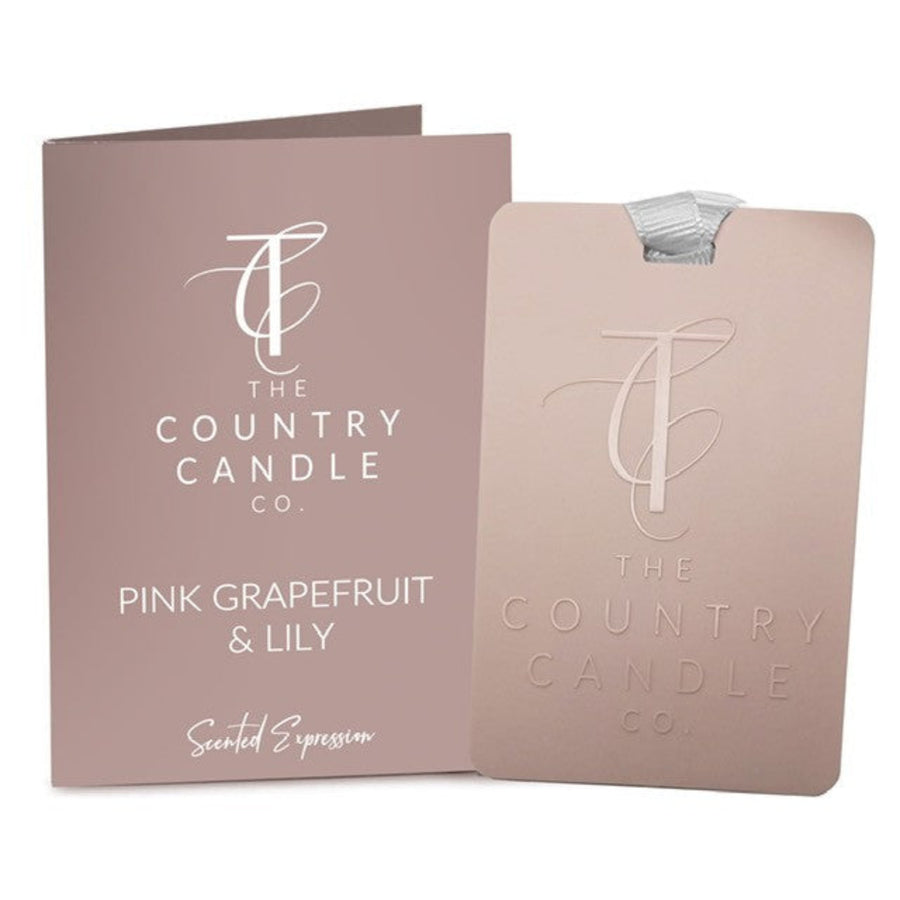 Pink Grapefruit & Lily Fragrance Card - Pink Grapefruit & Lily Fragrance Card Sterling Home 1