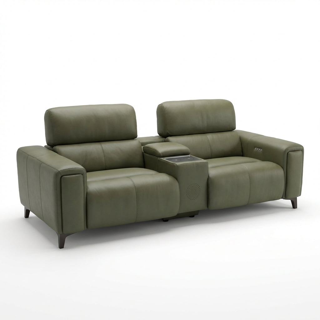 Plaza Media 3 Seater Sofa - Media 3 Seater Cat 30F - Power Recliner with USB 3 Seater Sofas Sterling Home 1