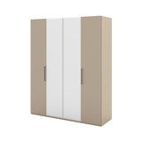 Portento 4 Door Wardrobe with 3 Central Mirrored Doors