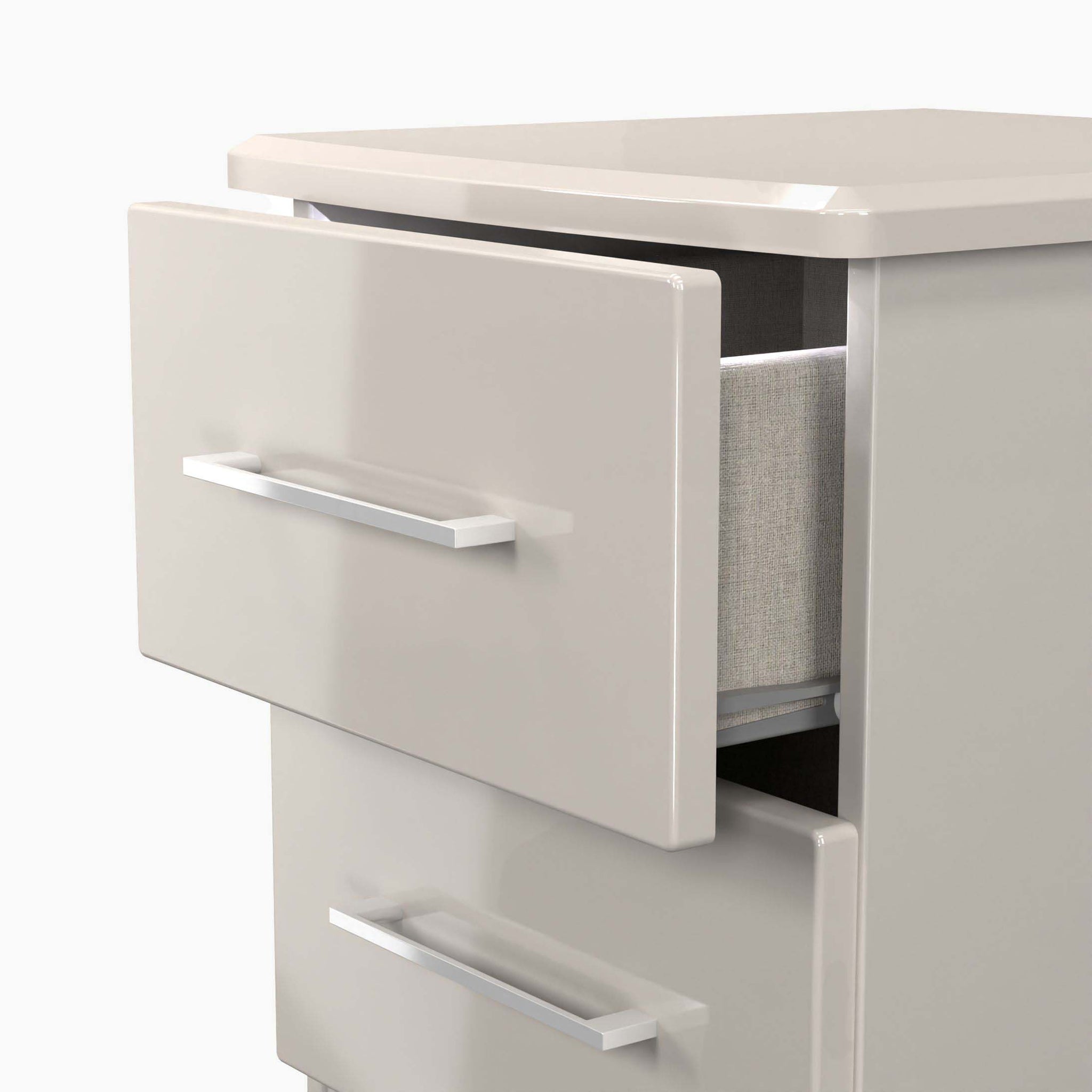 Portland 2 Drawer Bedside Cabinet - 2 Drawer Bedside Cabinet Sterling Home 9