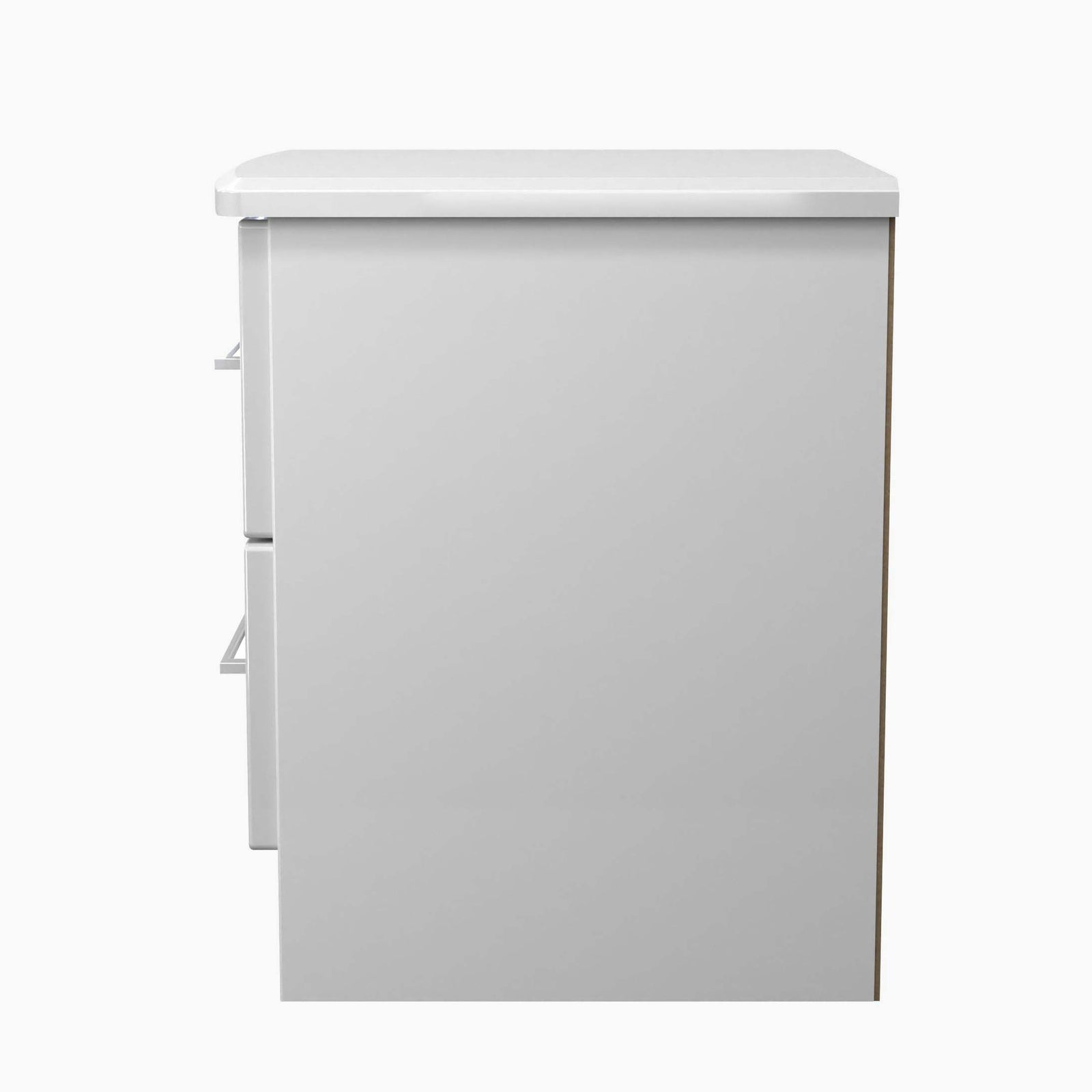Portland 2 Drawer Bedside Cabinet - 2 Drawer Bedside Cabinet Sterling Home 5