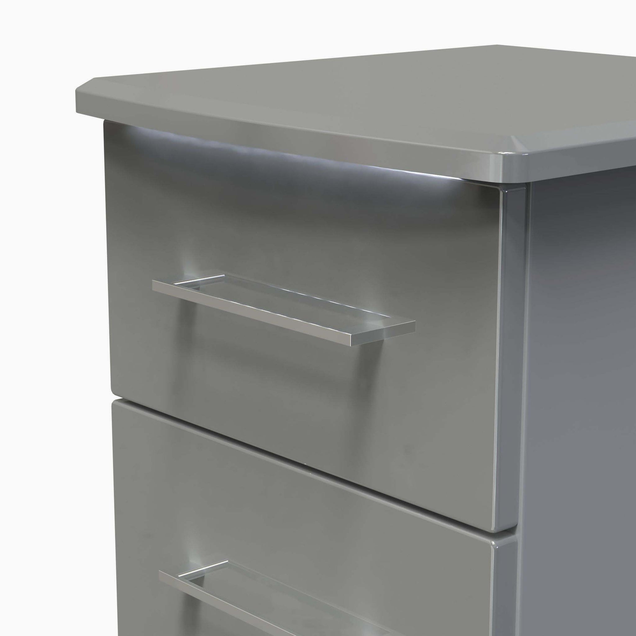 Portland 2 Drawer Bedside Cabinet - 2 Drawer Bedside Cabinet Sterling Home 13