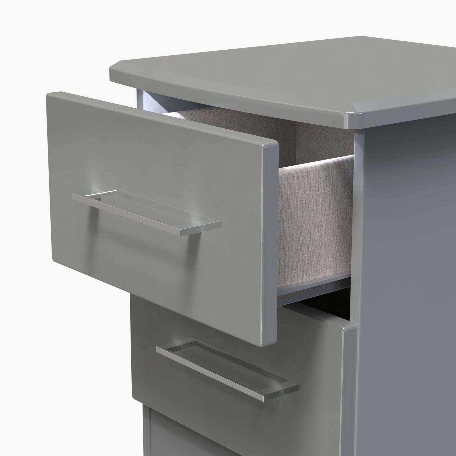 Portland 2 Drawer Bedside Cabinet - 2 Drawer Bedside Cabinet Sterling Home 14