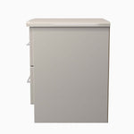 Portland 2 Drawer Bedside Cabinet - 2 Drawer Bedside Cabinet Sterling Home 10