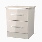 Portland 2 Drawer Bedside Cabinet - 2 Drawer Bedside Cabinet Sterling Home 7