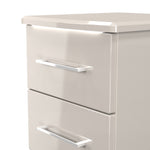 Portland 3 Drawer Bedside Cabinet - 3 Drawer Bedside Cabinet Sterling Home 7