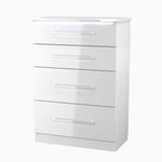 Portland 4 Chest of Drawers - 4 Drawer Deep Chest Sterling Home 3