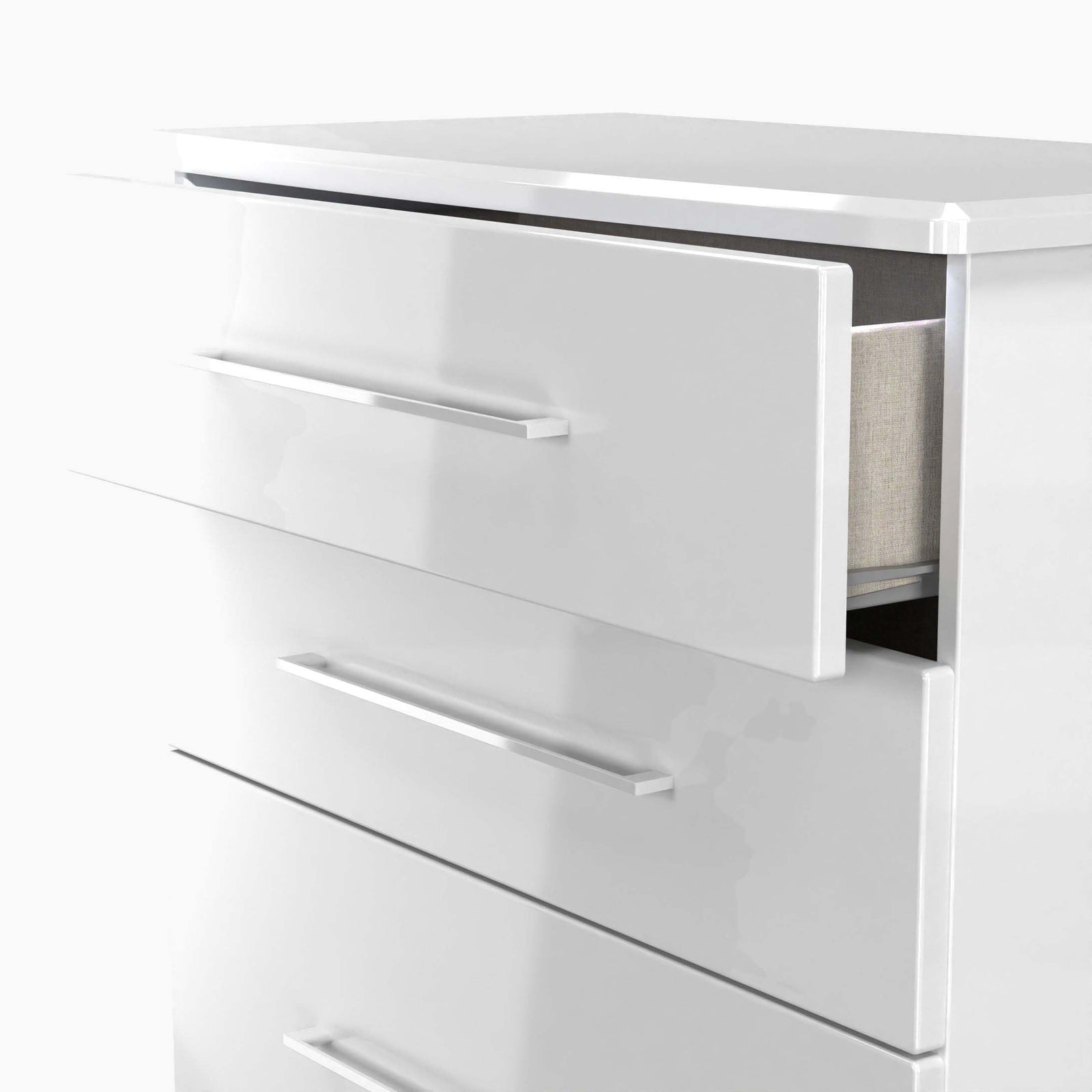 Portland 4 Drawer Deep Chest - 4 Drawer Deep Chest Sterling Home 5