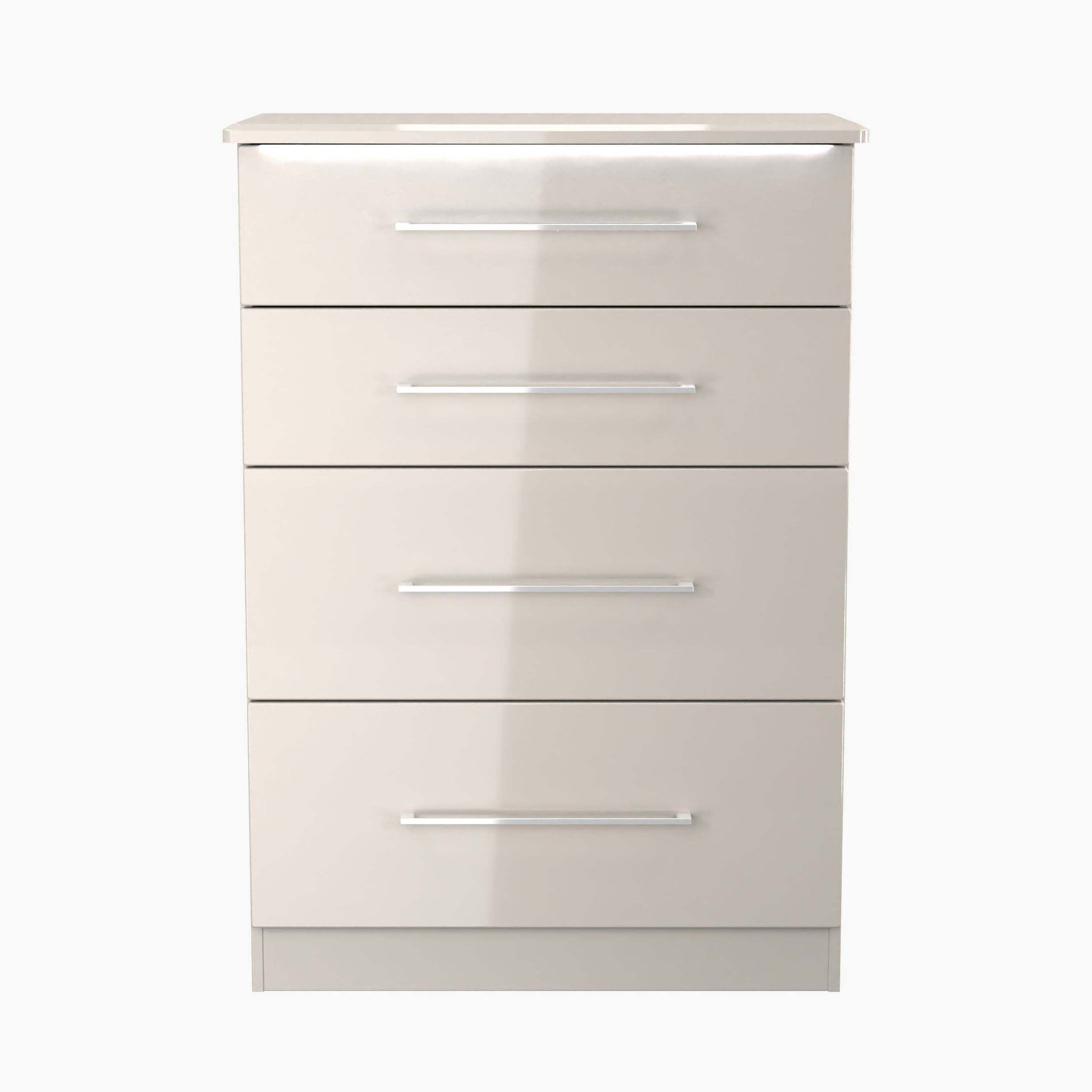 Portland 4 Chest of Drawers - 4 Drawer Deep Chest Sterling Home KGK - Kashmir Gloss & Kashmir 7