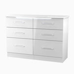 Portland 6 Drawer Cabinet - 6 Drawer Midi Chest Sterling Home 3