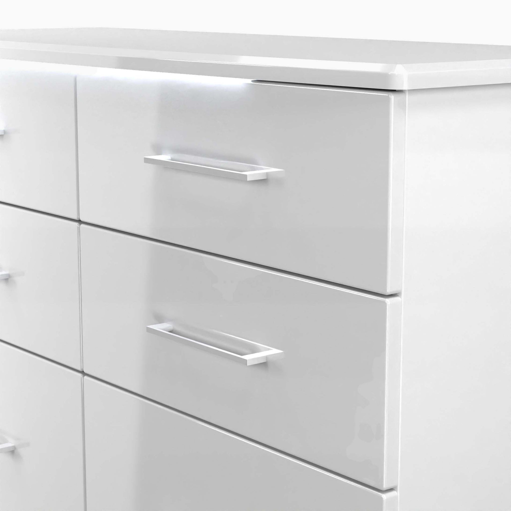 Portland 6 Drawer Cabinet - 6 Drawer Midi Chest Sterling Home 4