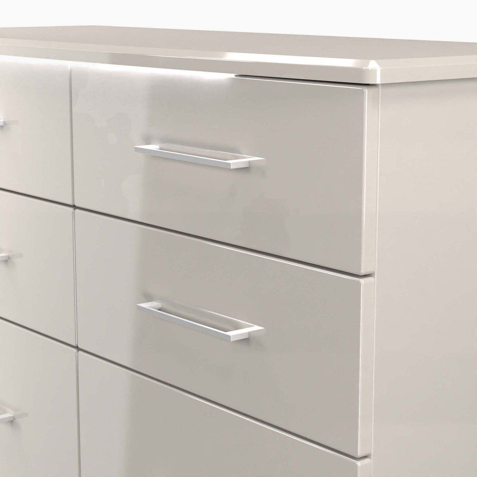 Portland 6 Drawer Midi Chest - 6 Drawer Midi Chest Sterling Home 10