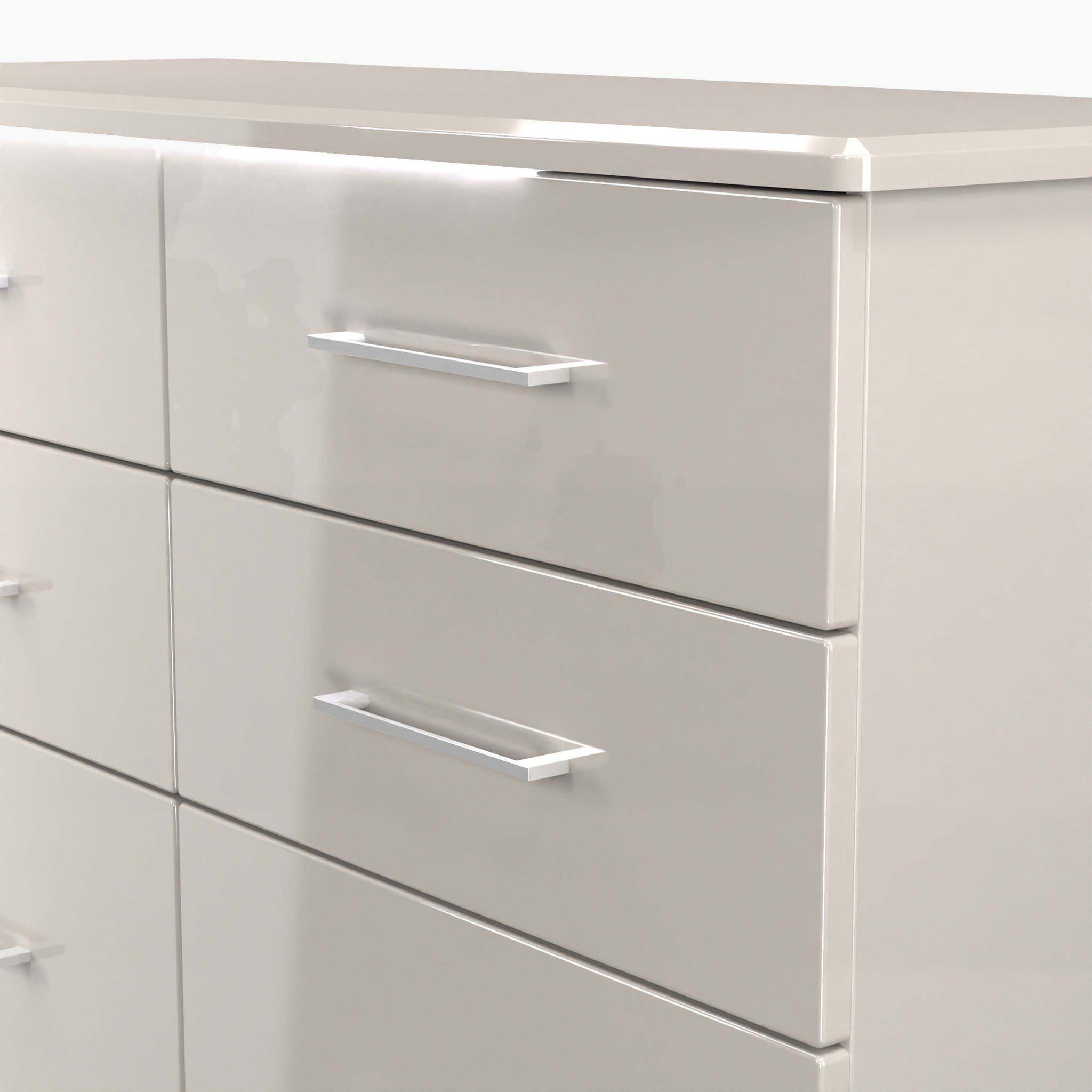 Portland 6 Drawer Cabinet - 6 Drawer Midi Chest Sterling Home 10