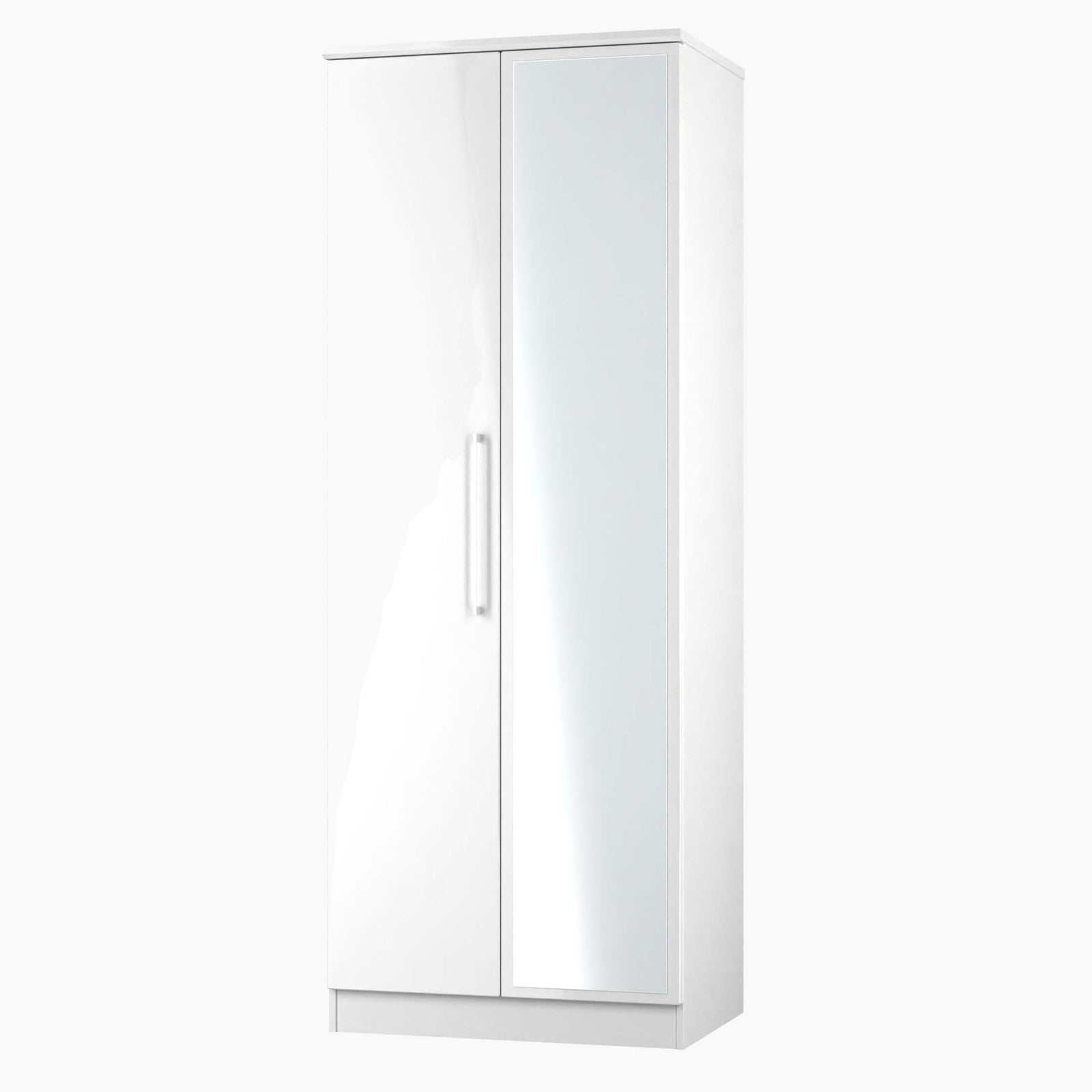 Portland Tall Double Mirror Wardrobe - Tall Double Mirror Wardrobe Sterling Home 3