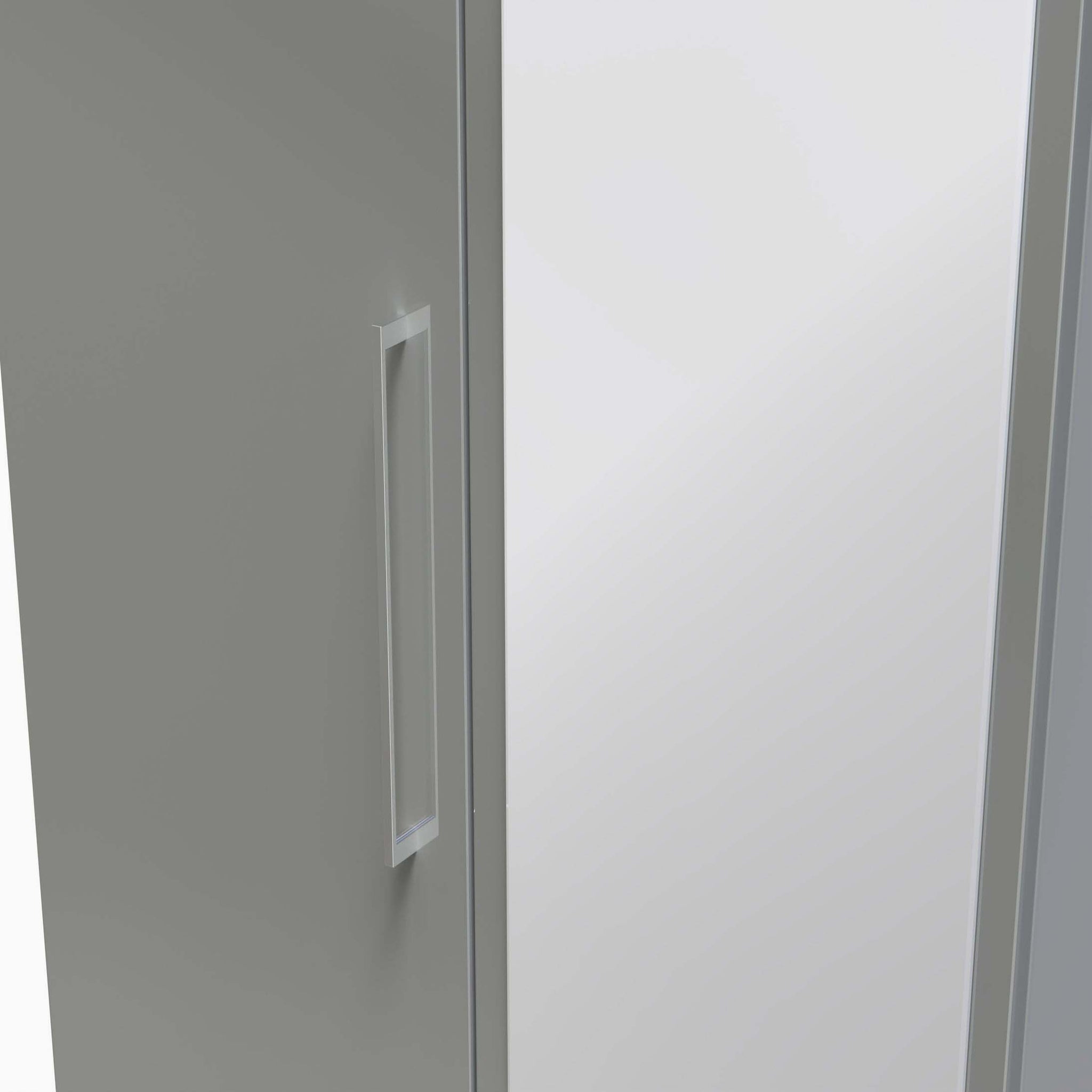 Portland Mirror Wardrobe - Tall Double Mirror Wardrobe Sterling Home 14