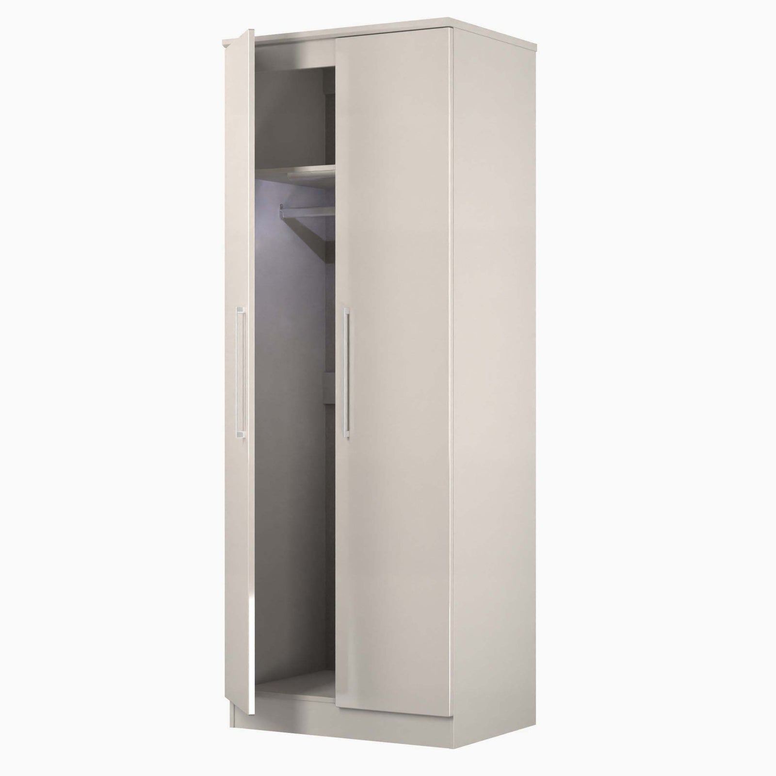 Portland Tall Plain Double Wardrobe - Tall Plain Double Wardrobe Sterling Home 11