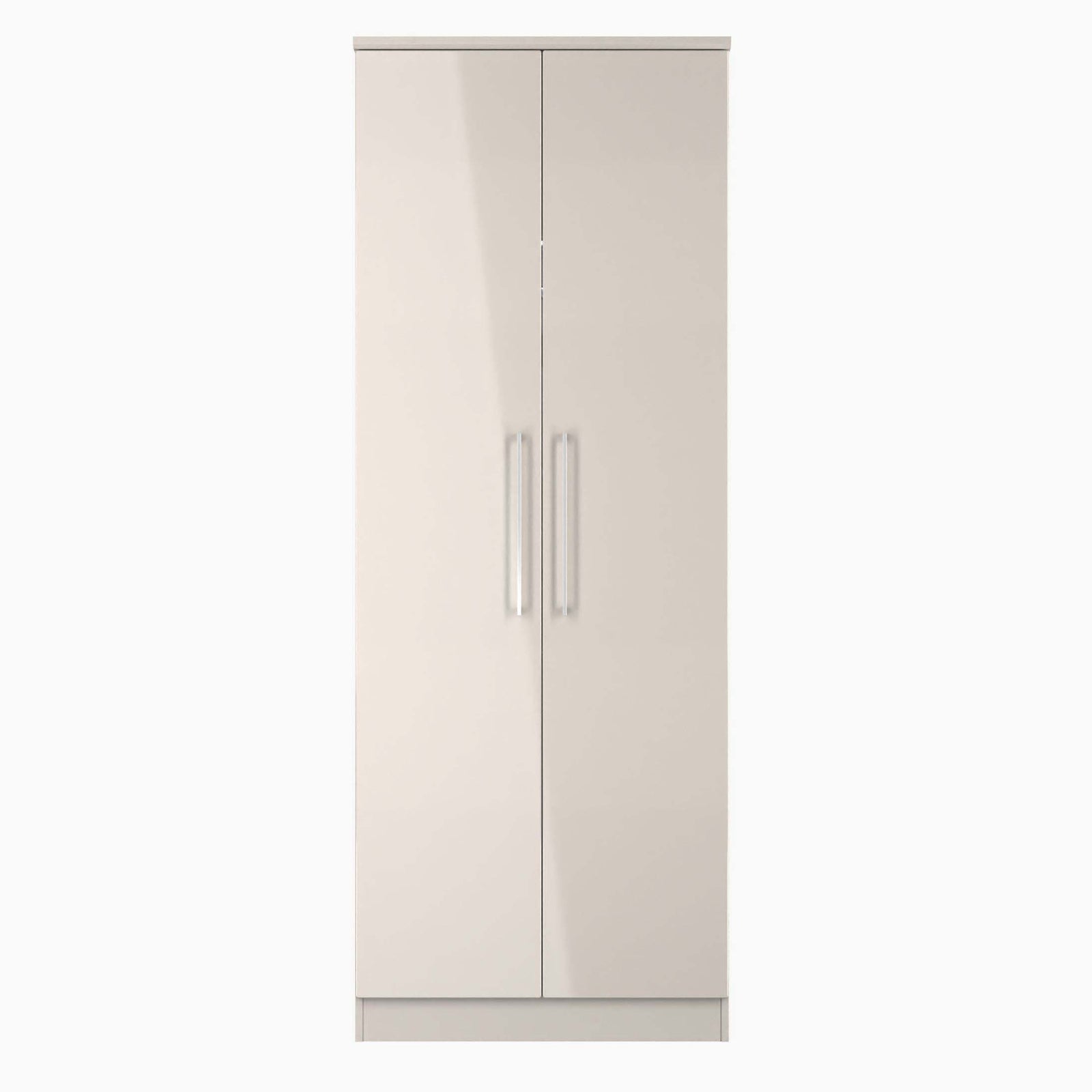 Portland Tall Plain Double Wardrobe - Tall Plain Double Wardrobe Sterling Home 7 KGK - Kashmir Gloss & Kashmir