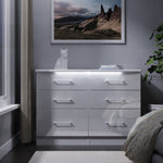 Portland 6 Drawer Cabinet - 6 Drawer Midi Chest Sterling Home 2