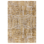 Karis Portrait Gold Rug - Portrait Gold 200 x 290cm - 200cm x 290cm Sterling Home 1