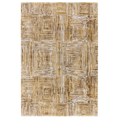 Karis Portrait Gold Rug - Portrait Gold 200 x 290cm - 200cm x 290cm Sterling Home 1