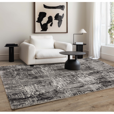 Karis Portrait Grey Rug - Portrait Grey 200 x 290cm - 200cm x 290cm Sterling Home 2