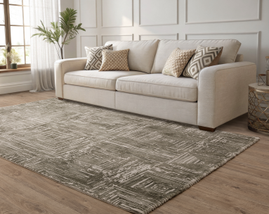 Karis Portrait Khaki Rug - Portrait Khaki 160 x 230cm - 160cm x 230cm Sterling Home 2