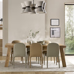 Iris Dining Table & 6 Dining Chairs Set Dining Sets Sterling Home 1