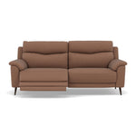 Revel 3 Seater Recliner Sofa - 2.5 Seater Sofa with 2 Power Recliners Fabric - Power Recliner with USB 3 Seater Sofas Sterling Home 8 BFA-BLJ-04 TOBACCO