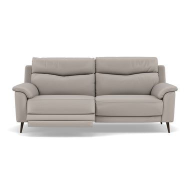Revel 3 Seater Recliner Sofa - 2.5 Seater Sofa with 2 Power Recliners Fabric - Power Recliner with USB 3 Seater Sofas Sterling Home 12 BFAMAD-02 SILVER GREY