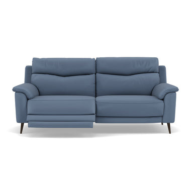 Revel 3 Seater Recliner Sofa - 2.5 Seater Sofa with 2 Power Recliners Fabric - Power Recliner with USB 3 Seater Sofas Sterling Home 13 BFA-MAD-08 PACIFIC BLUE