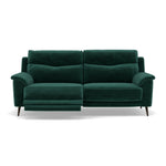 Revel 3 Seater Recliner Sofa - 2.5 Seater Sofa with 2 Power Recliners Fabric - Power Recliner with USB 3 Seater Sofas Sterling Home 19 FAB-MEG-37 EMERALD GREEN