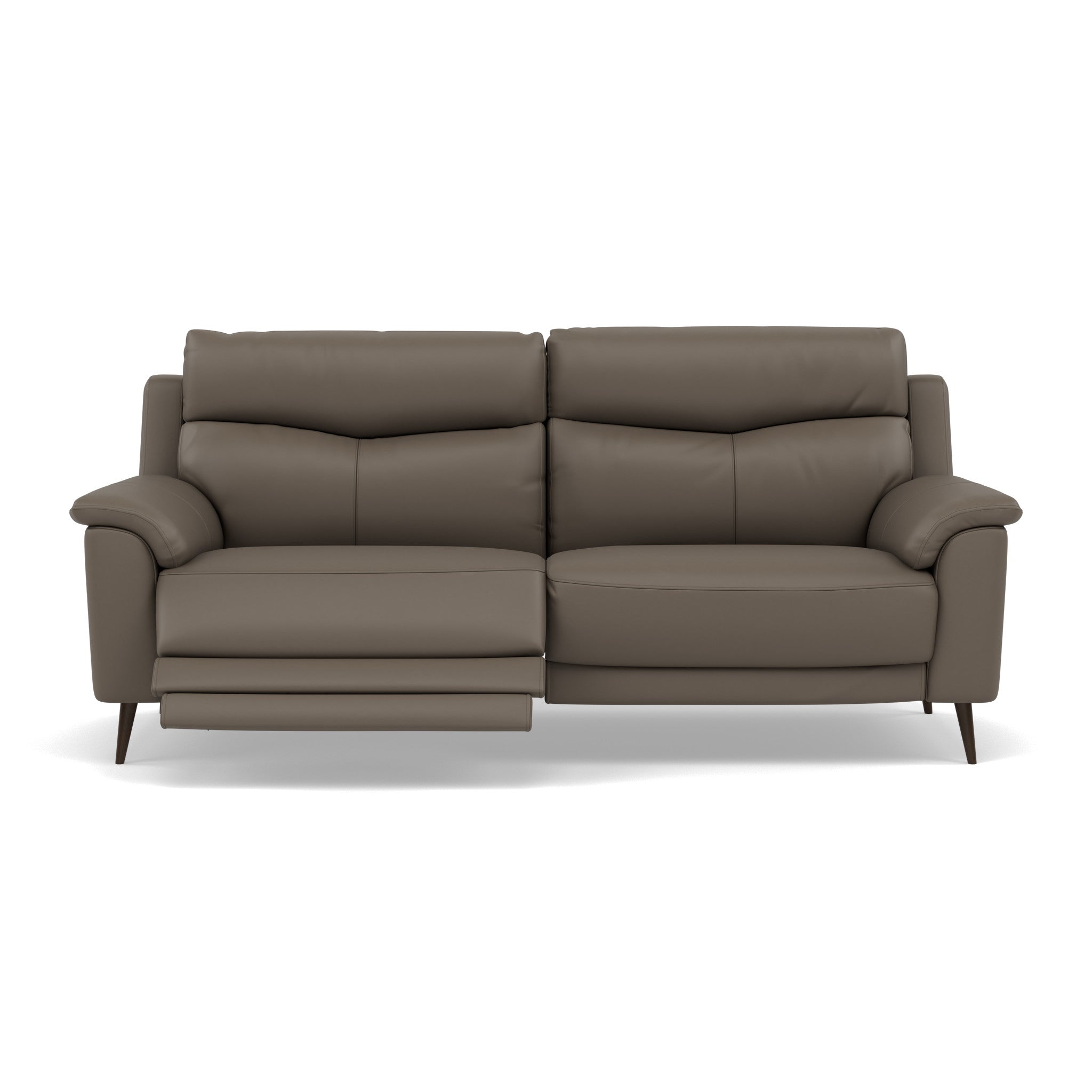 Revel 3 Seater Recliner Sofa - 2.5 Seater Sofa with 2 Power Recliners Cat 20S - Power Recliner with USB 3 Seater Sofas Sterling Home 5 NWS-042E ELEPHANT