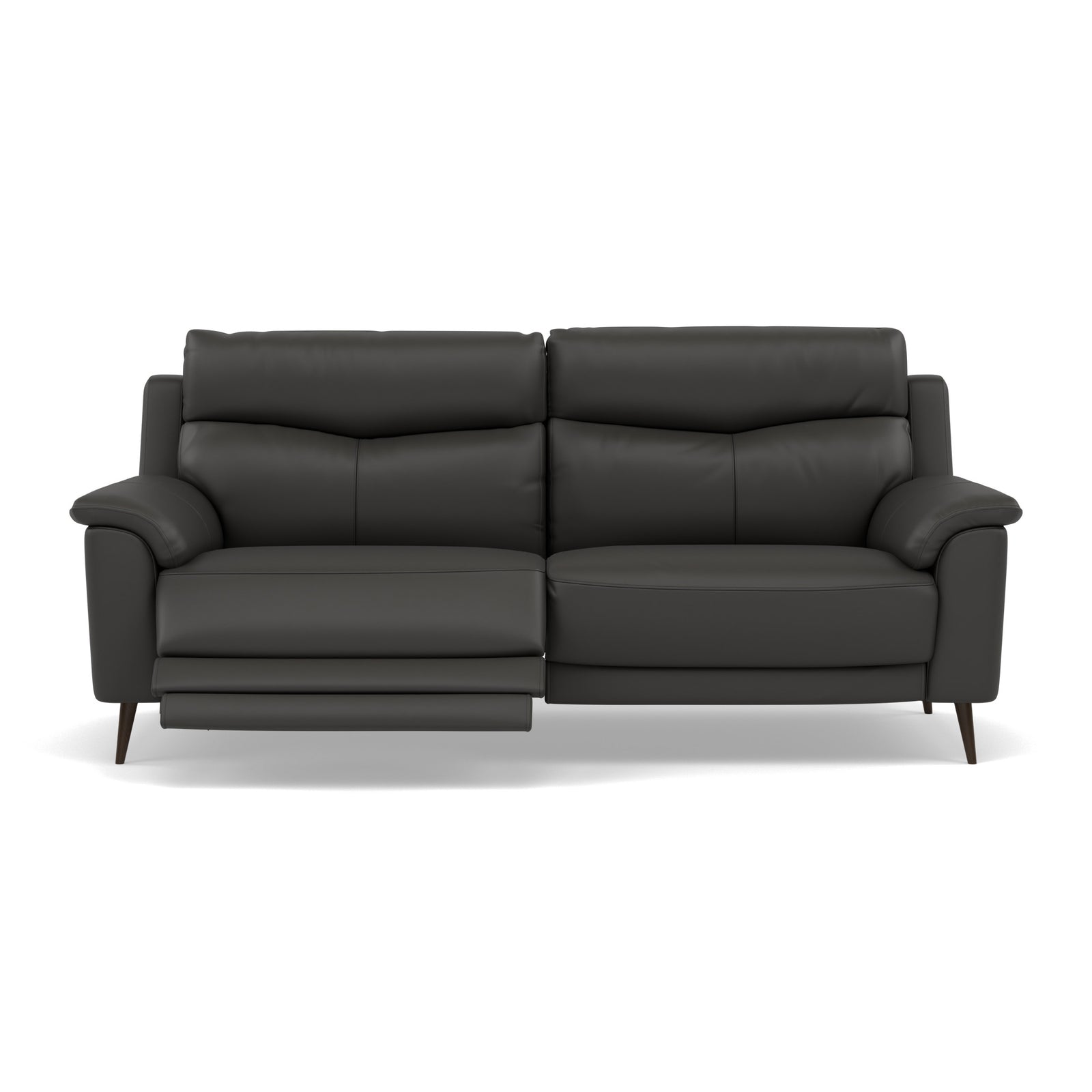 Revel 3 Seater Recliner Sofa - 2.5 Seater Sofa with 2 Power Recliners Cat 20S - Power Recliner with USB Sofas Sterling Home 6 NWS-517E SHALE GREY
