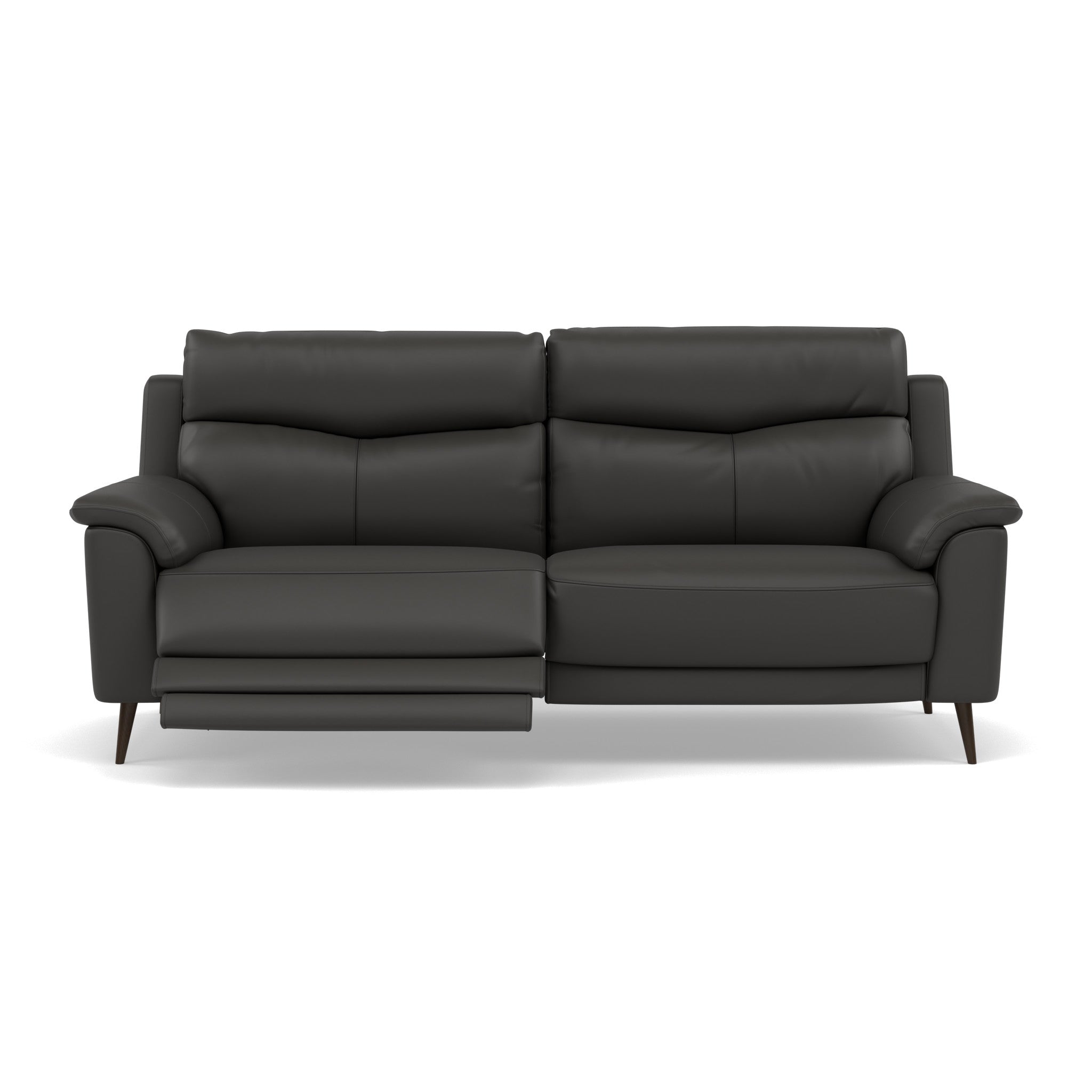 Revel 3 Seater Recliner Sofa - 2.5 Seater Sofa with 2 Power Recliners Cat 20S - Power Recliner with USB 3 Seater Sofas Sterling Home 6 NWS-517E SHALE GREY