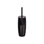 Ripple Black Toilet Brush & Holder - Ripple Black Toilet Brush & Holder