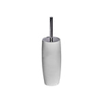 Ripple White Toilet Brush & Holder - Ripple White Toilet Brush & Holder