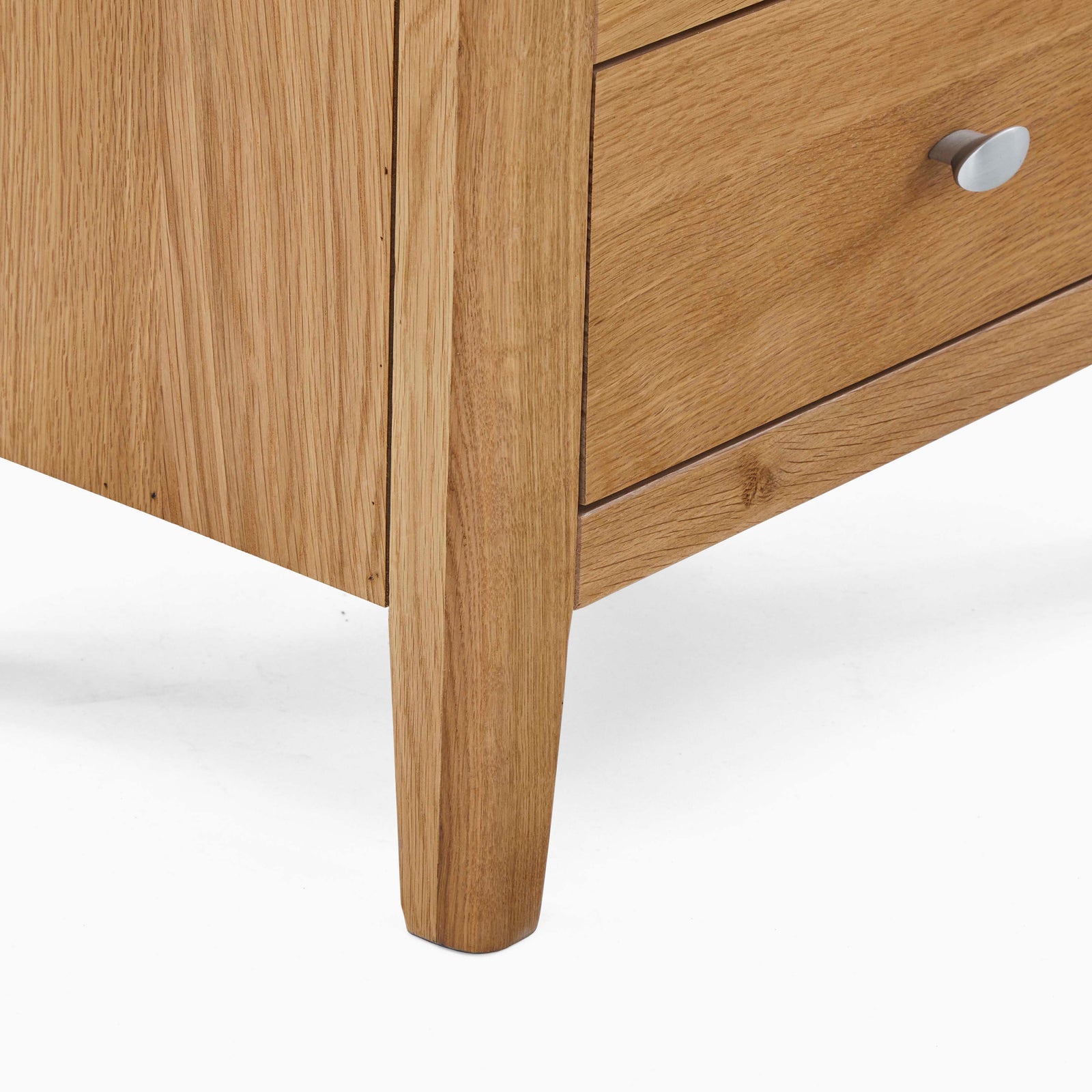 Bexley 5 Drawer Tallboy - 5 Drawer Tallboy Oak Chests of Drawers Sterling Home 4