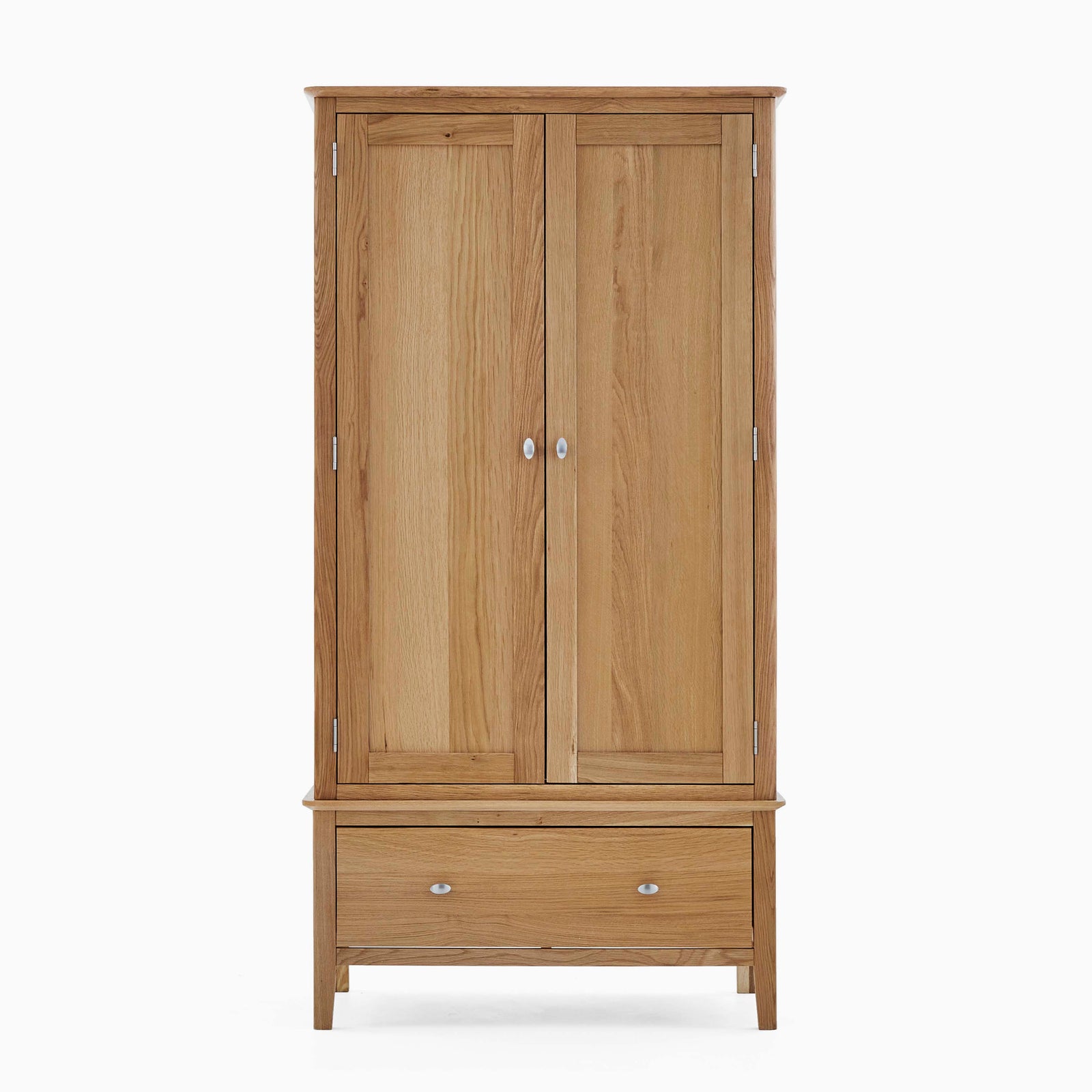 Bexley Double Wardrobe - Double Wardrobe Oak Wardrobes Sterling Home 1