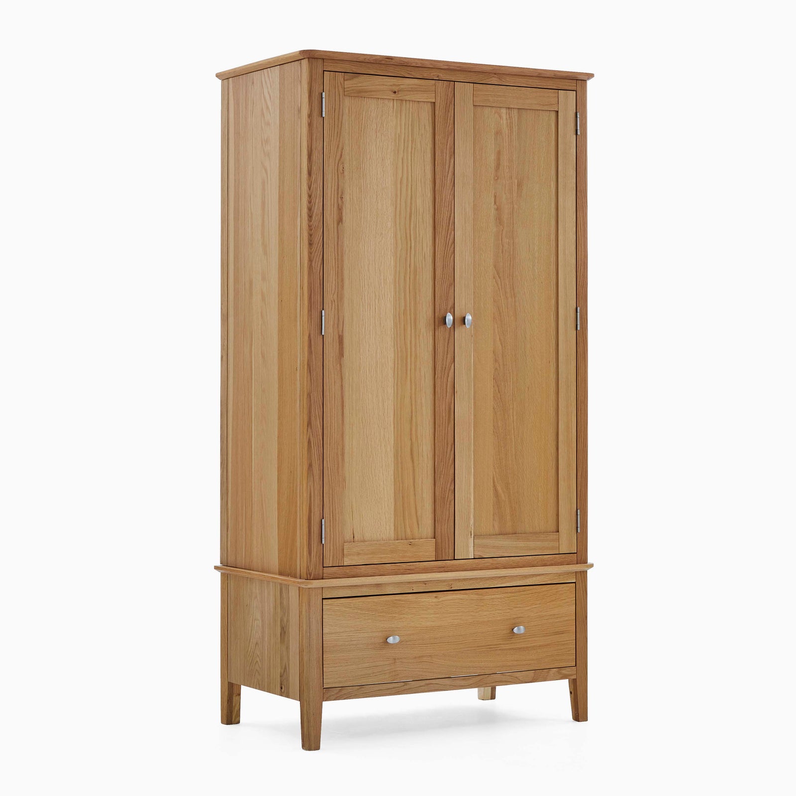 Bexley Double Wardrobe - Double Wardrobe Oak Wardrobes Sterling Home 2