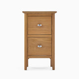 Bexley Narrow 2 Drawer Bedside